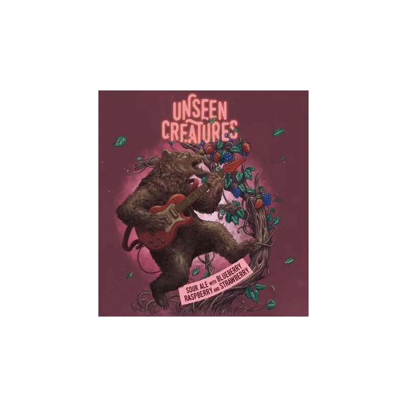 Unseen Creatures Berry Is On Top 4Pk