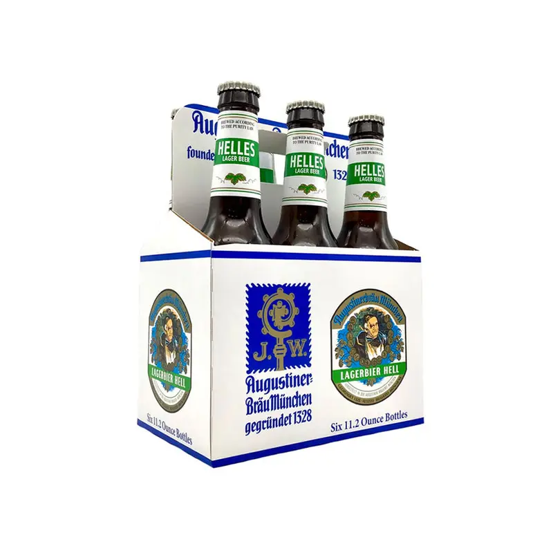 Augustiner Brau Munchen Helles Lagerbier 6Pk