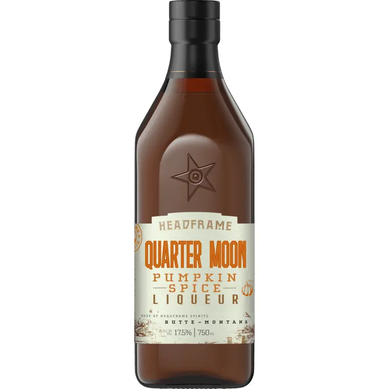 Headframe Quarter Moon Pumpkin Spice Liqueur 750ML