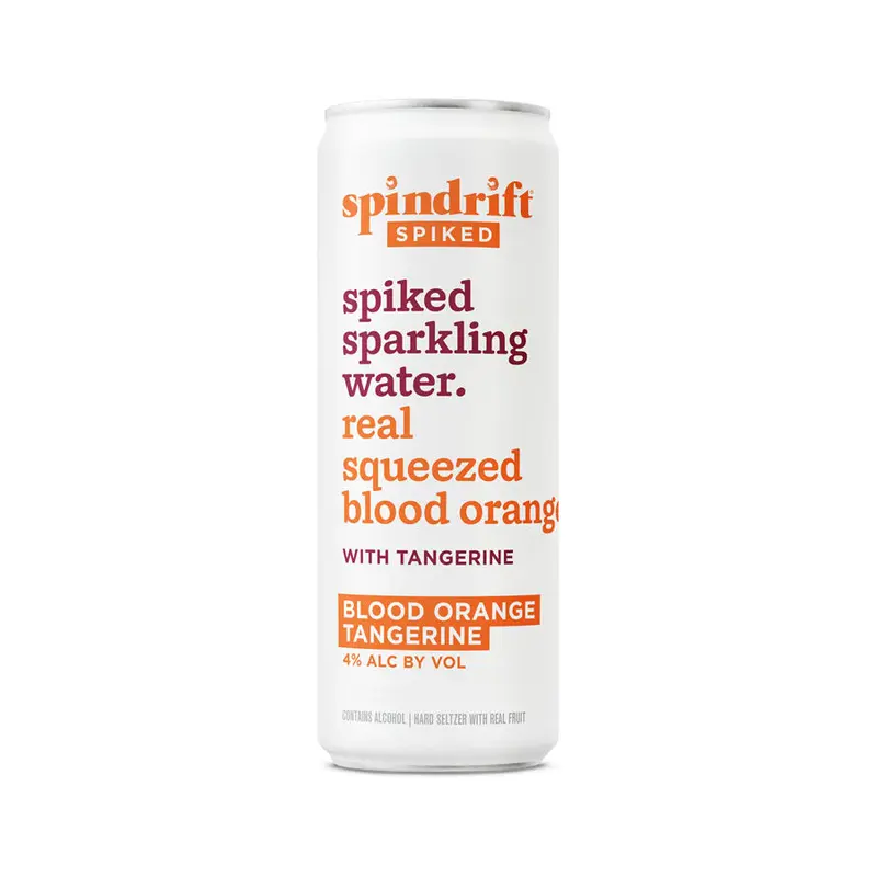Spindrift Spiked Blood Orange Tangerine 19.2OZ