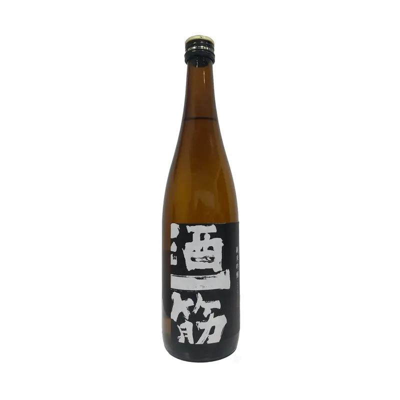 Toshimori Shuzo Sakehitosuji Jungin Black Junmai Ginjo Sake - 720 ml