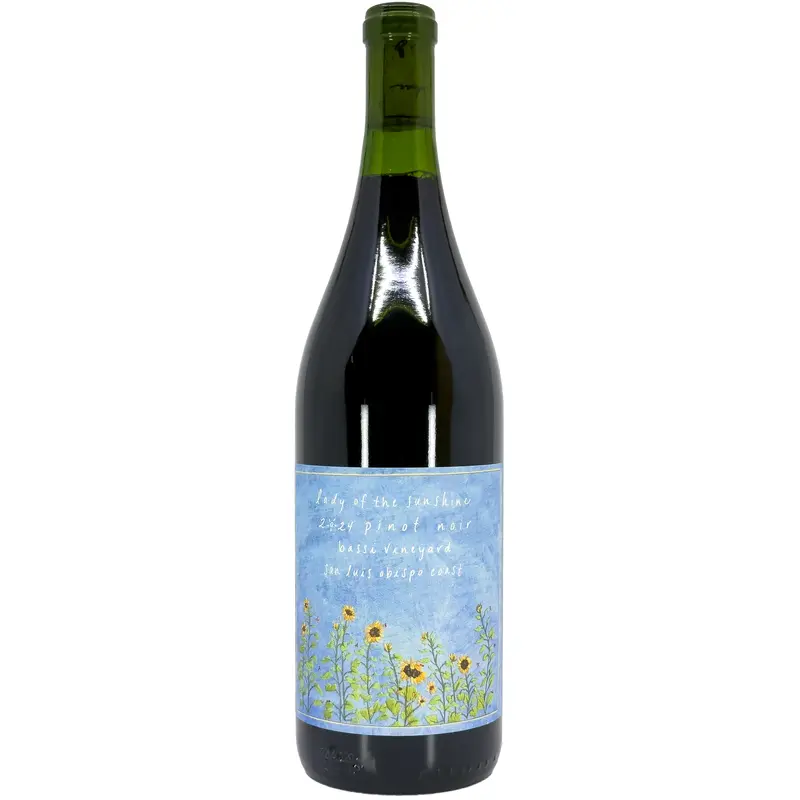 2024 Lady of the Sunshine Pinot Noir "Bassi Vineyard", SLO Coast, California, USA