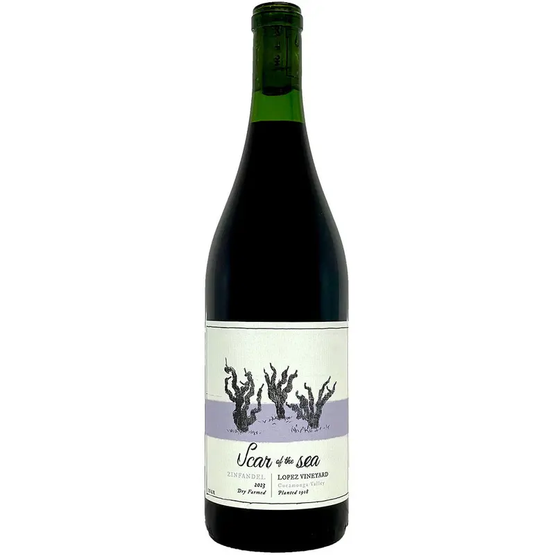 2024 Scar of The Sea Old Vine Zinfandel "Lopez Vineyard", Cucamonga Valley, California, USA