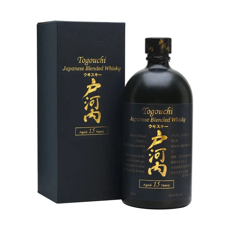 Togouchi 15 Year Old Japanese Blended Whiskey