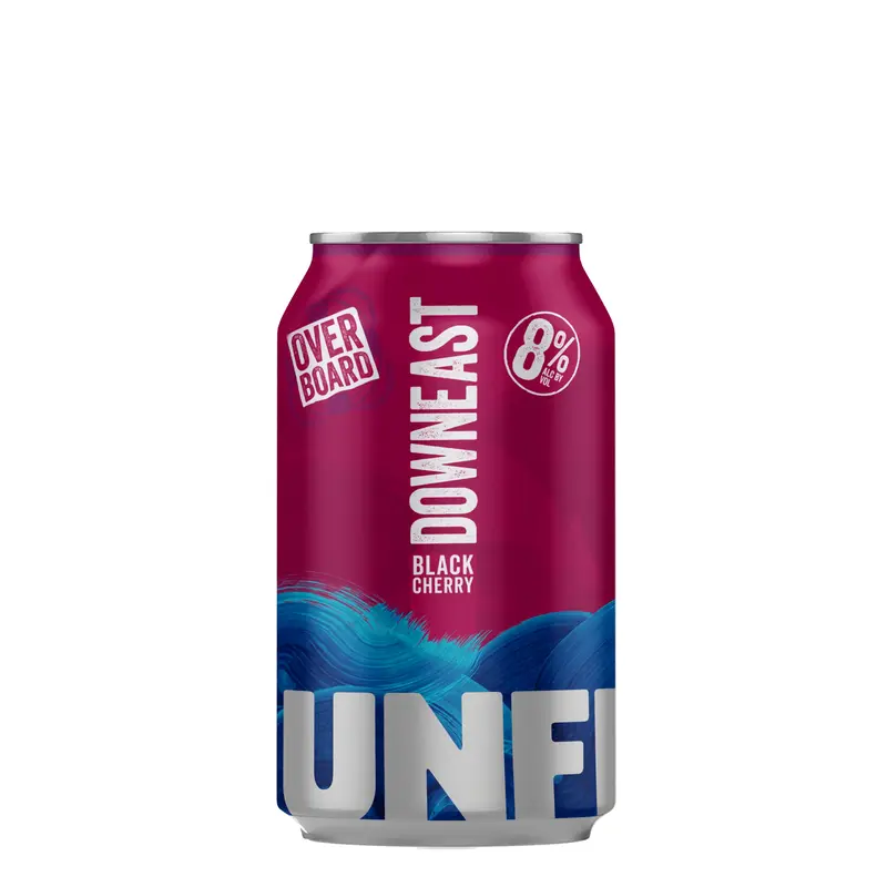 Downeast Overboard Black Cherry 4pk Can