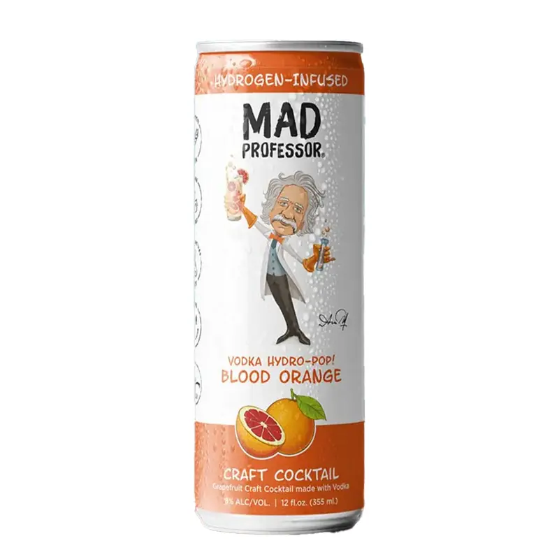 Mad Professor Blood Orange Vodka Soda 4pk Can