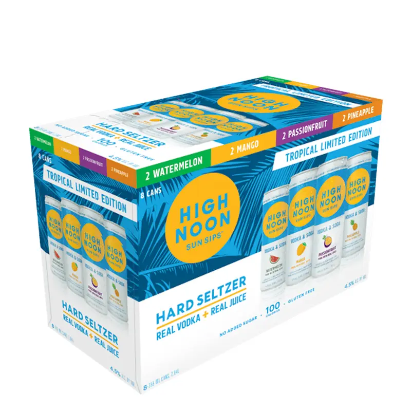 High Noon Tropical Variety 8pk Can
