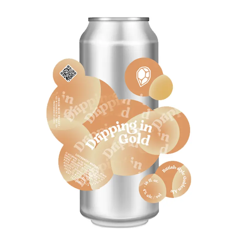 Origin Dripping in Gold 4pk Can