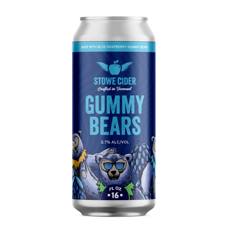 Stowe Gummy Bear 4pk Can