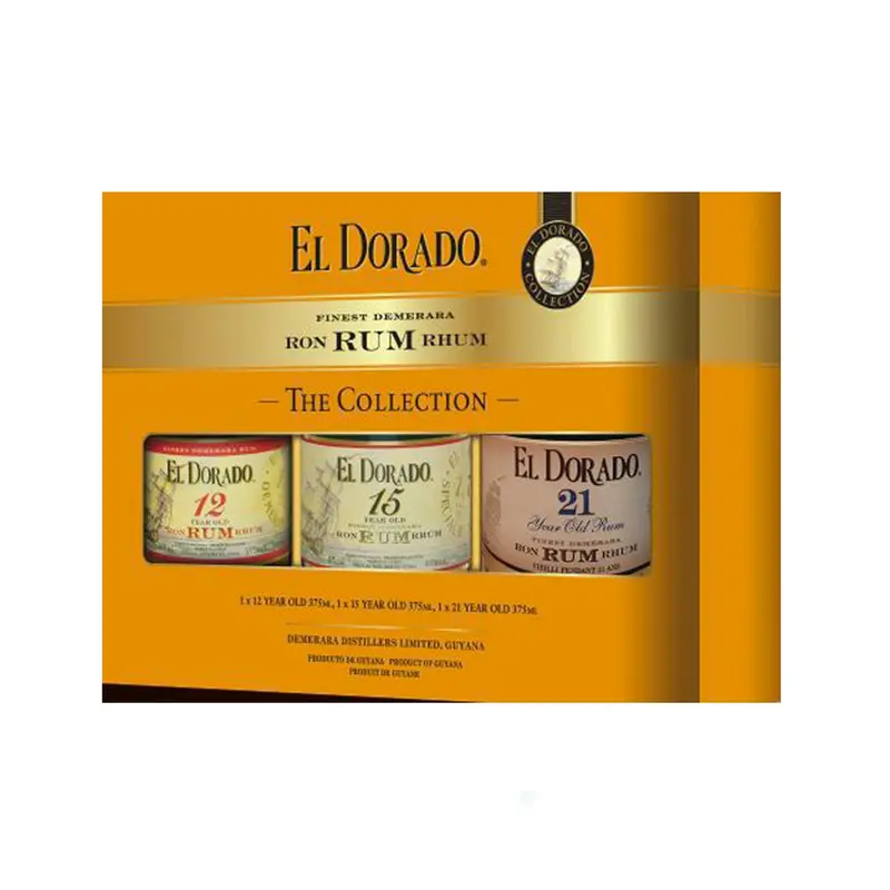 El Dorado Rum Gift Pack - 3 x 375 ml Bottles