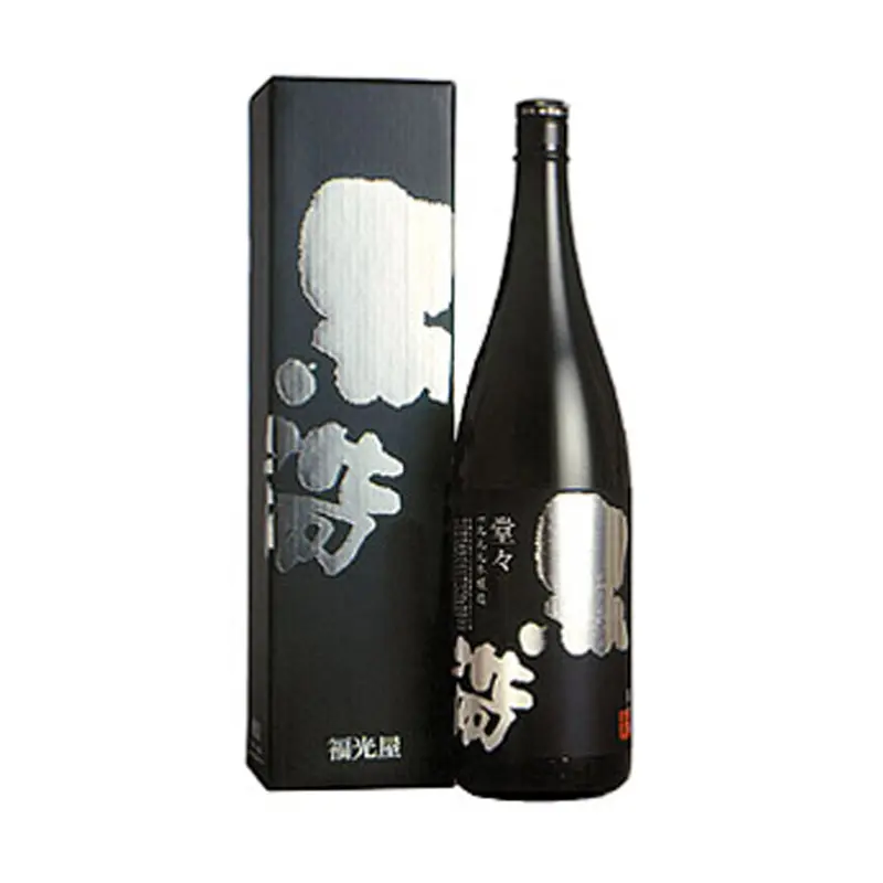 Fukumitsuya Kuroobi 'Do-Do' Yamahai Junmai Sake - 720 ml