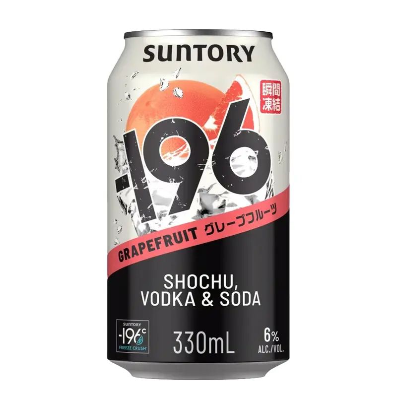 Minus 196 Grapefruit 4pk Can