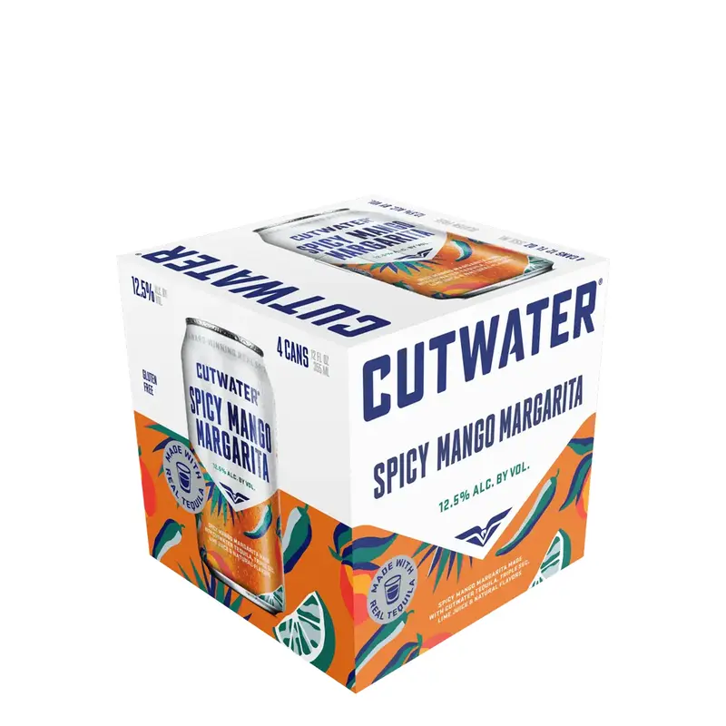 Cutwater Spicy Mango Margarita 4pk