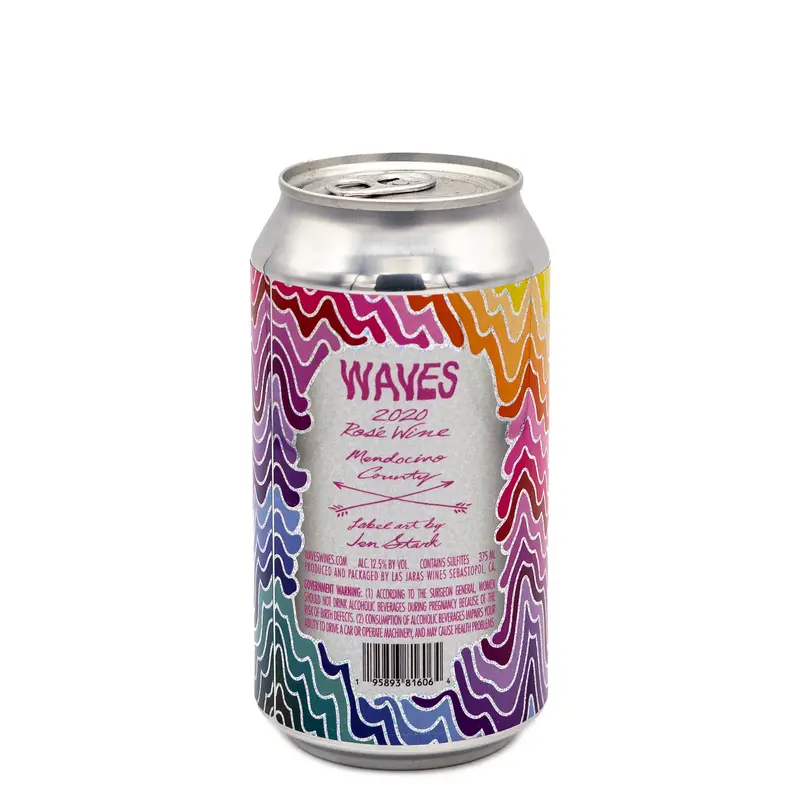 Las Jaras Waves Rose 375Ml