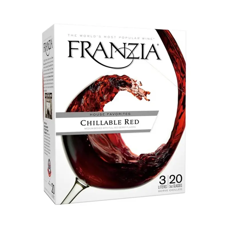 Franzia Chillable Red (NV) - 3 Litre Box