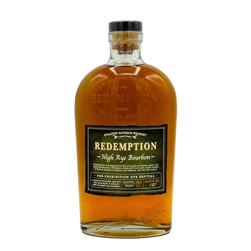 Redemption High Rye Bourbon