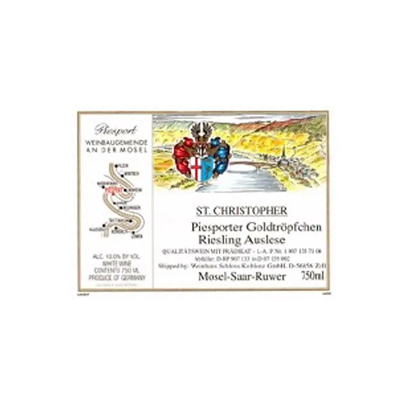 St Christopher Piesporter Goldtropfchen Riesling Auslese