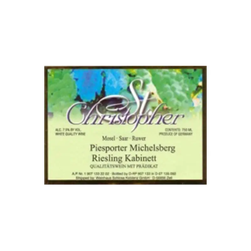 St Christopher Piesporter Michelsberg Riesling Kabinett