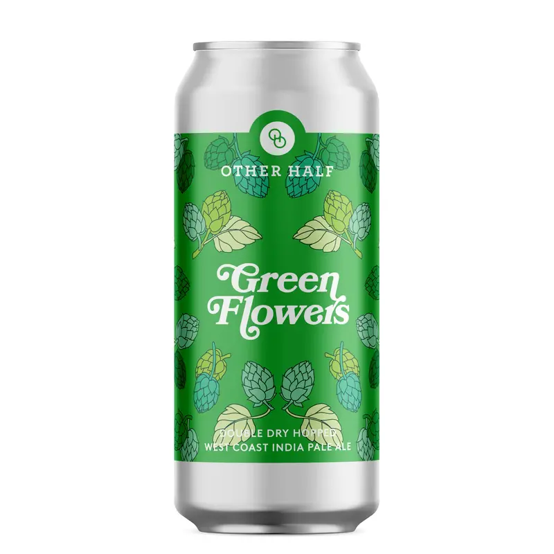 Other Half Green Flowers 4pk Can