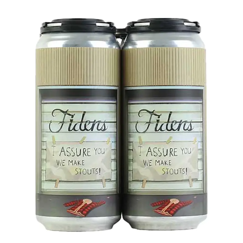 Timber Ales X Fidens I assure You We Make Stouts 4pk Can