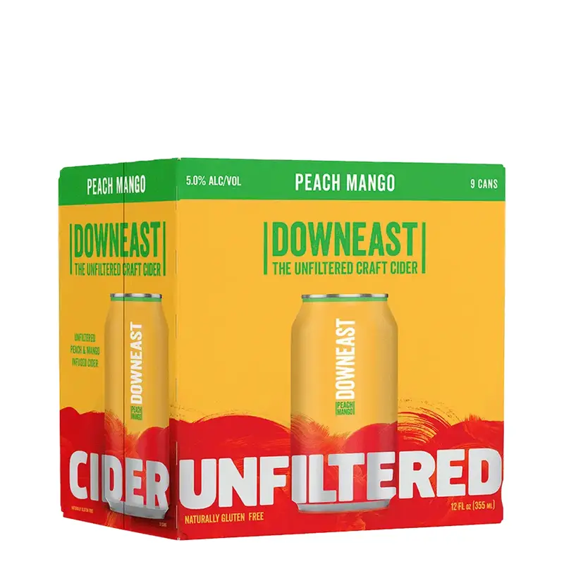 Downeast Peach Mango 4pk Can