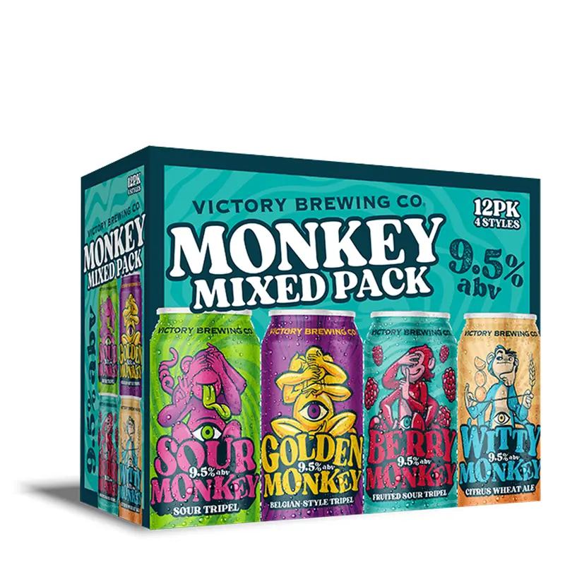 Victory Monkey Variety 12pk Can
