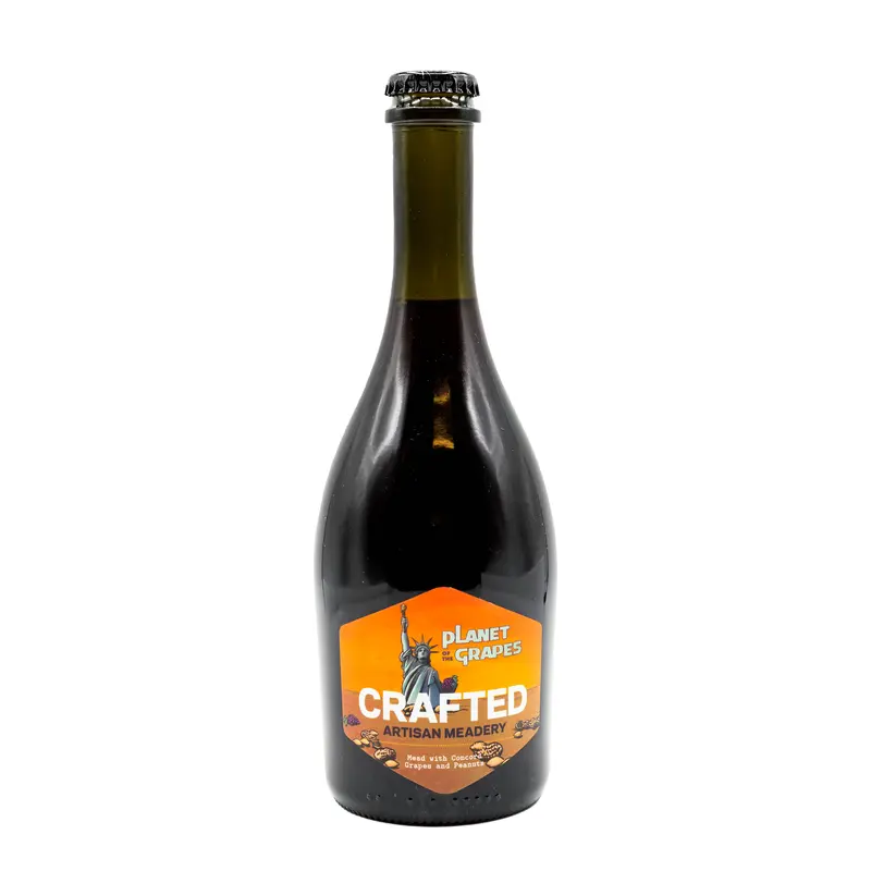 Crafted Artisan Meadery Planet Of The Grapes 500ml Bottle