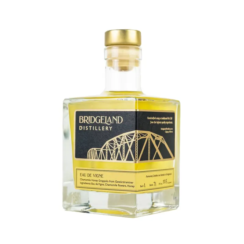 Bridgeland Distillery Eau De Vigne Chamomile Honey Grappolo - 375 ml