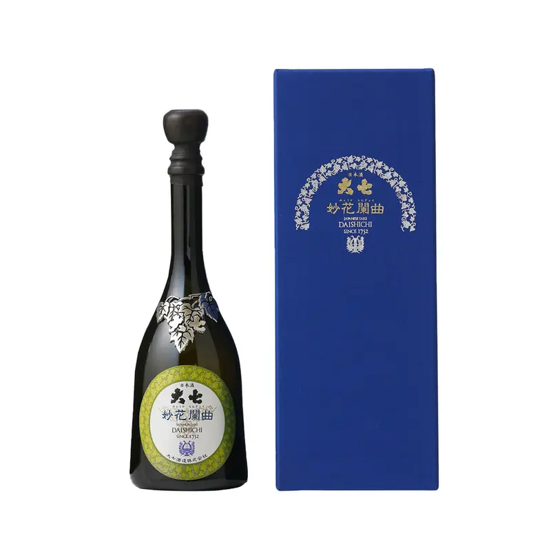 Myoka Rangyoku Junmai Daiginjo Shizuku Genshu Sake - 720 ml