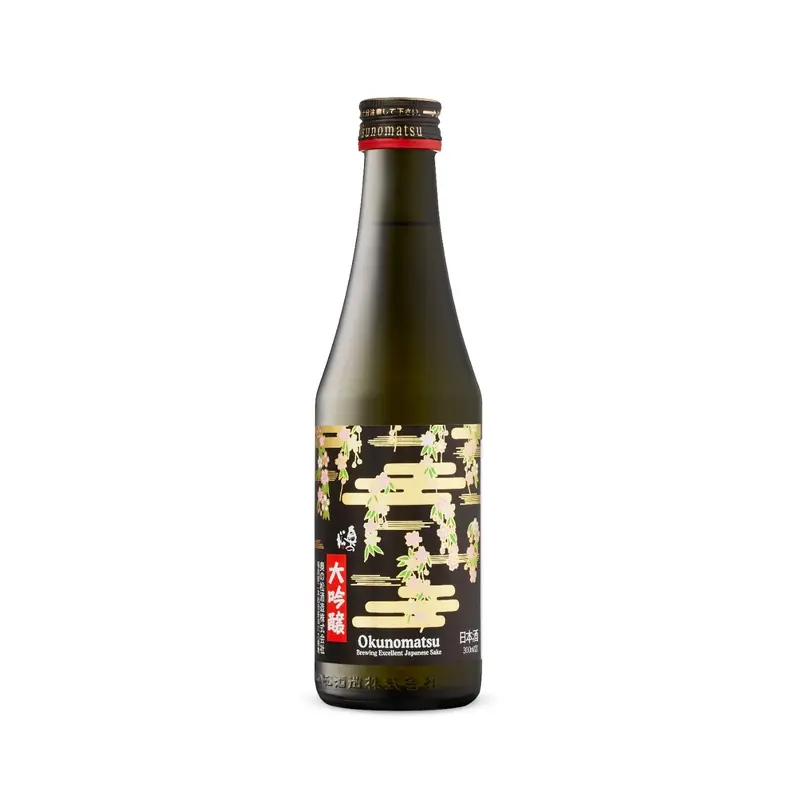 Okunomatsu Sakura Daiginjo Sake - 300 ml