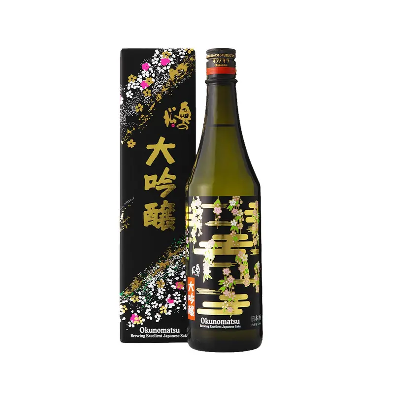 Okunomatsu Sakura Daiginjo Sake - 720 ml