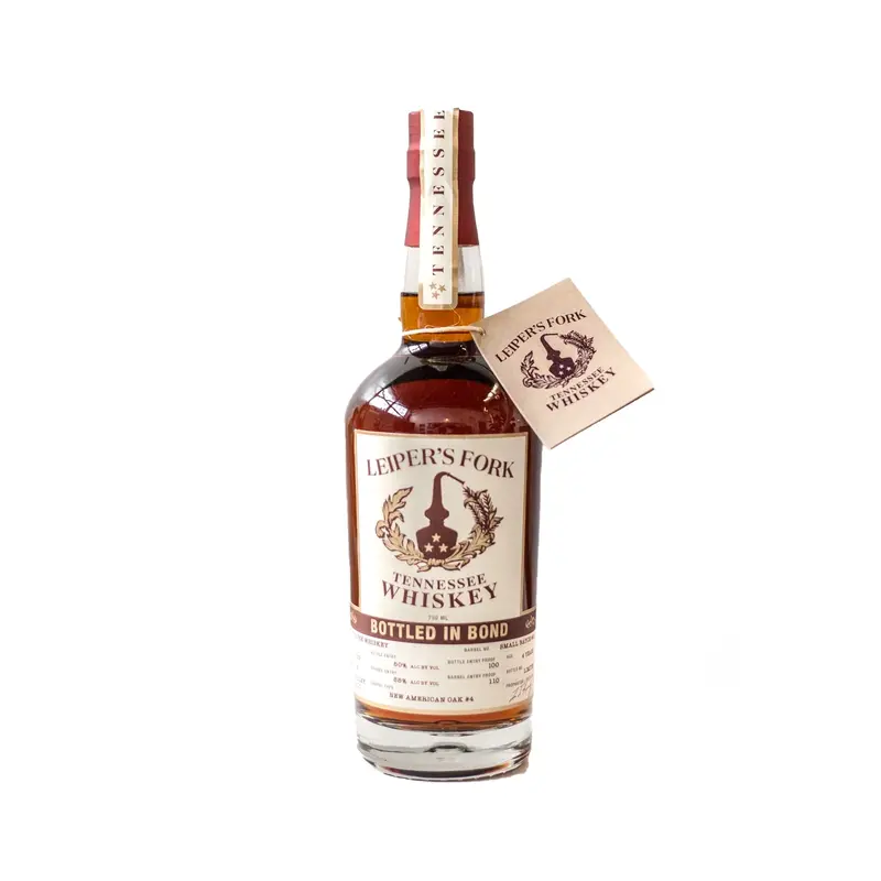 Leiper's Fork Tennessee Whiskey Bottled In Bond
