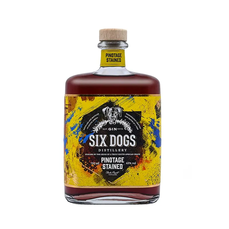 Six Dogs Pinotage Stained Gin