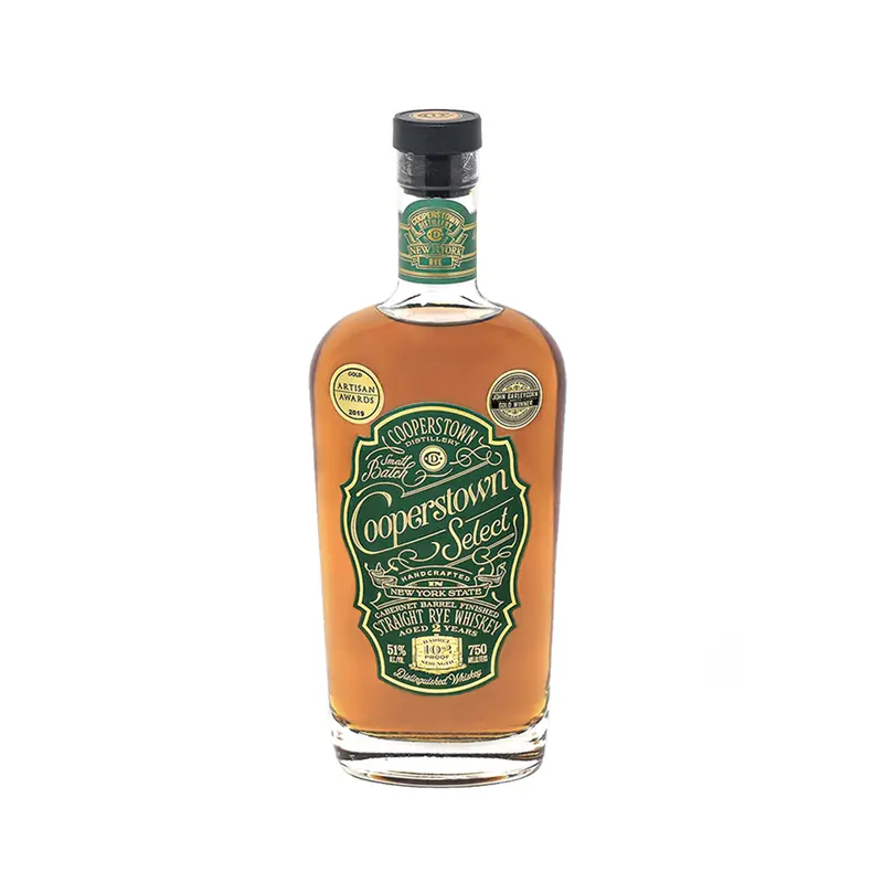 Cooperstown Select Straight Rye Whiskey
