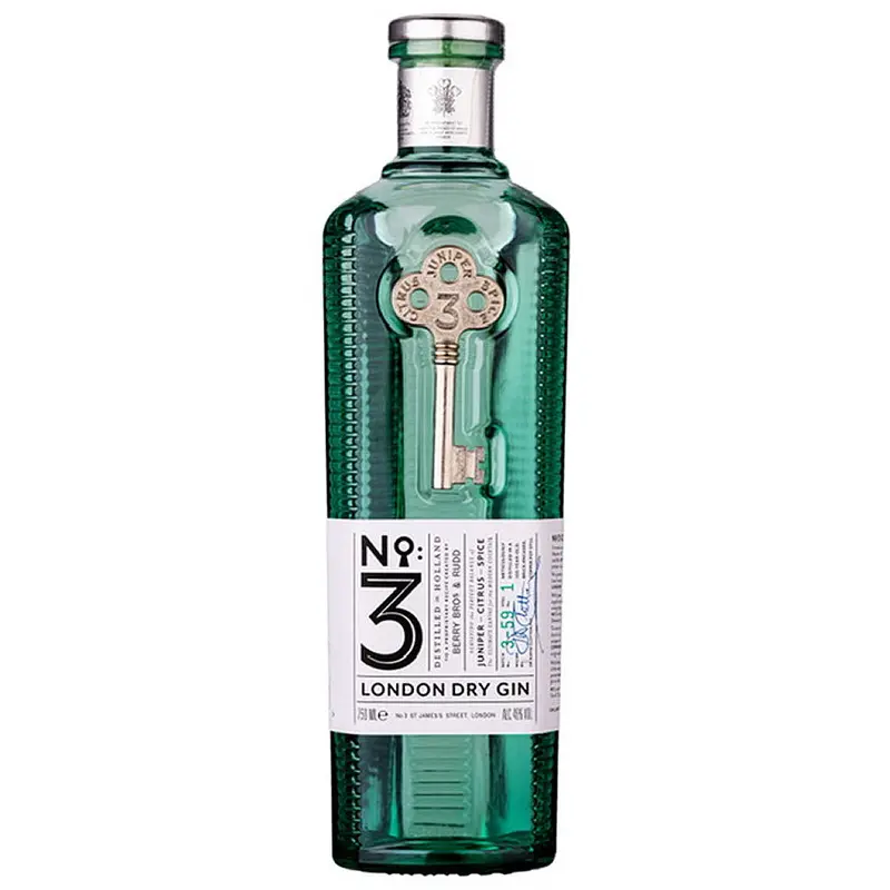 No 3 London Dry Gin 750ML