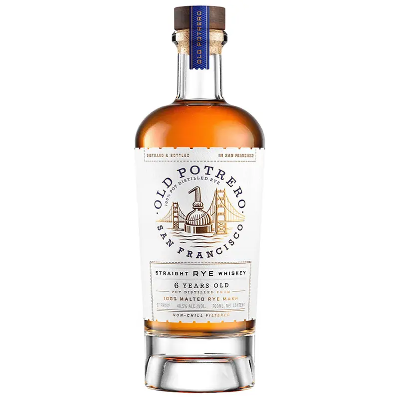 Old Potrero 6 Year Rye Whiskey 700ML