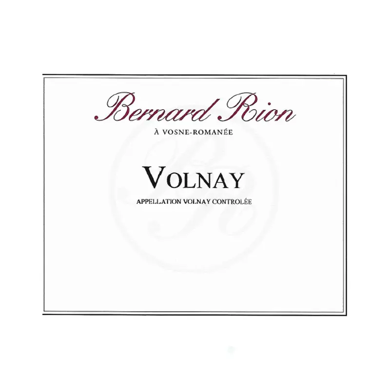 Domaine Bernard Rion Volnay 2019