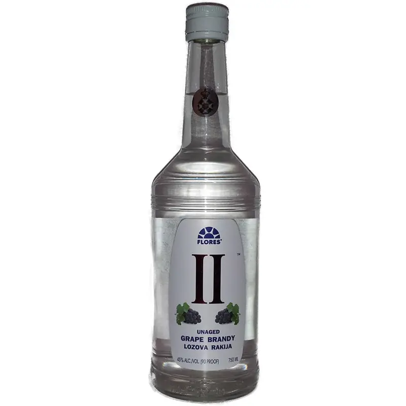 Flores Lozova Rakija Unaged Brandy 750ML