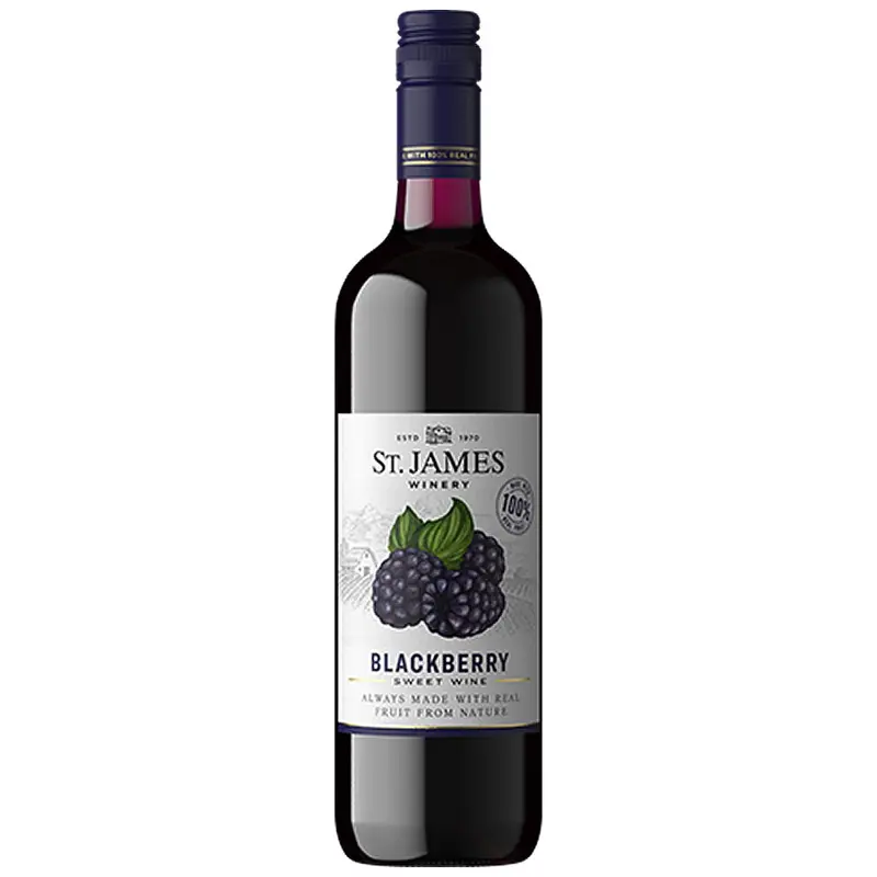 St. James Blackberry Wine