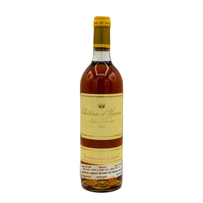 Chat D'Yquem Sauternes 1983