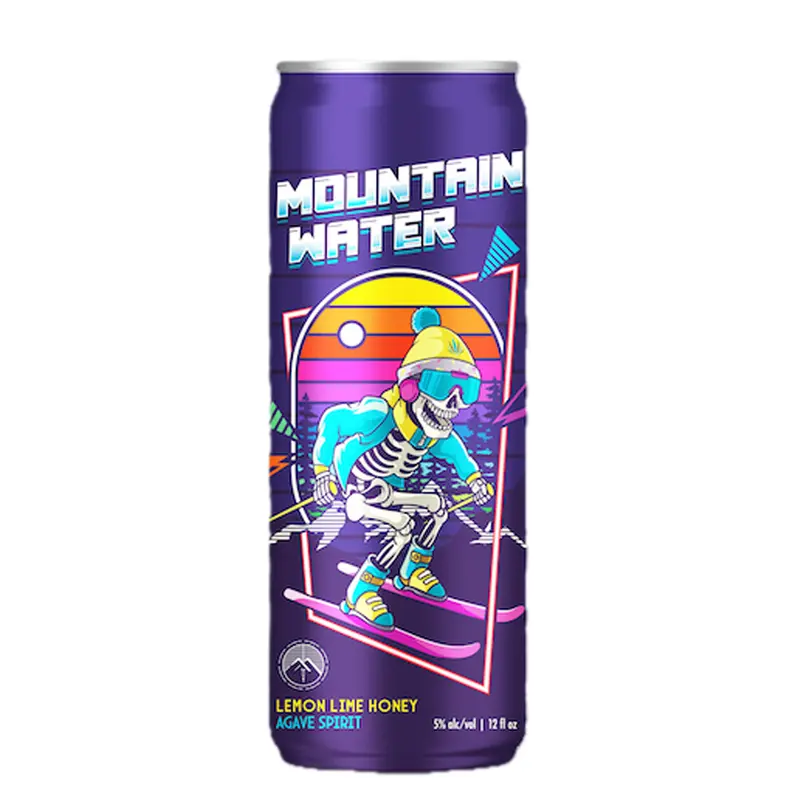 Killington Mountain Water Lemon/Lime 4pk Can