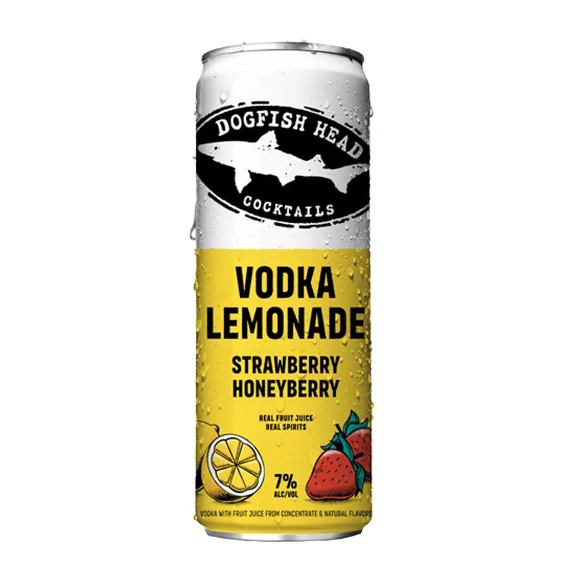 Dogfish Head Strawberry Vodka Lemonade 4pk Can