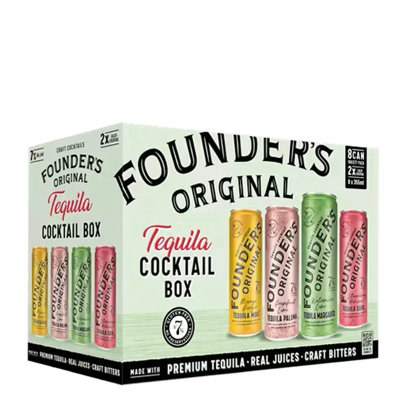 Founder's Original Tequila Cocktail Box 8pk Can