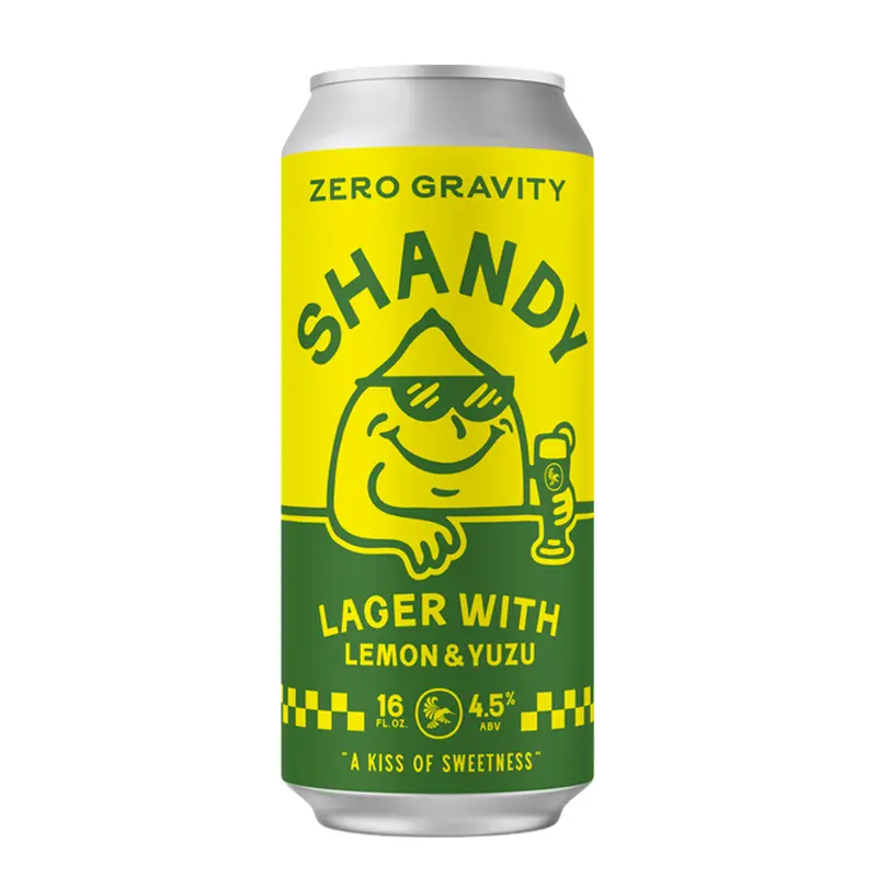 Zero Gravity Shandy 4pk Can