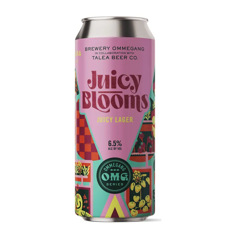 Ommegang X Talea Juicy Blooms 4pk Can