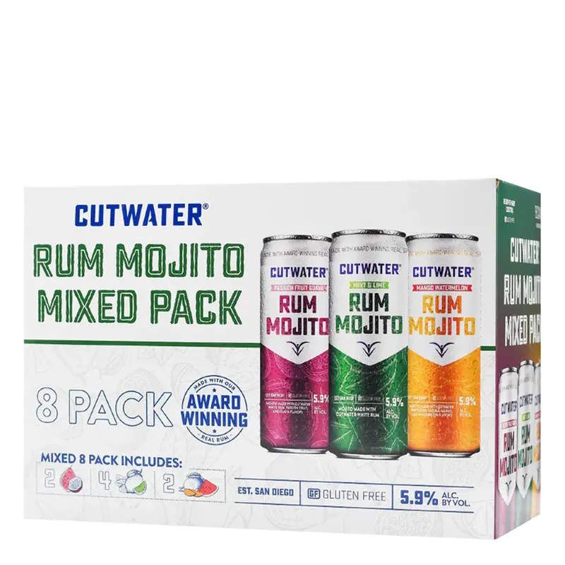 Cutwater Rum Mojito Variety 8pk