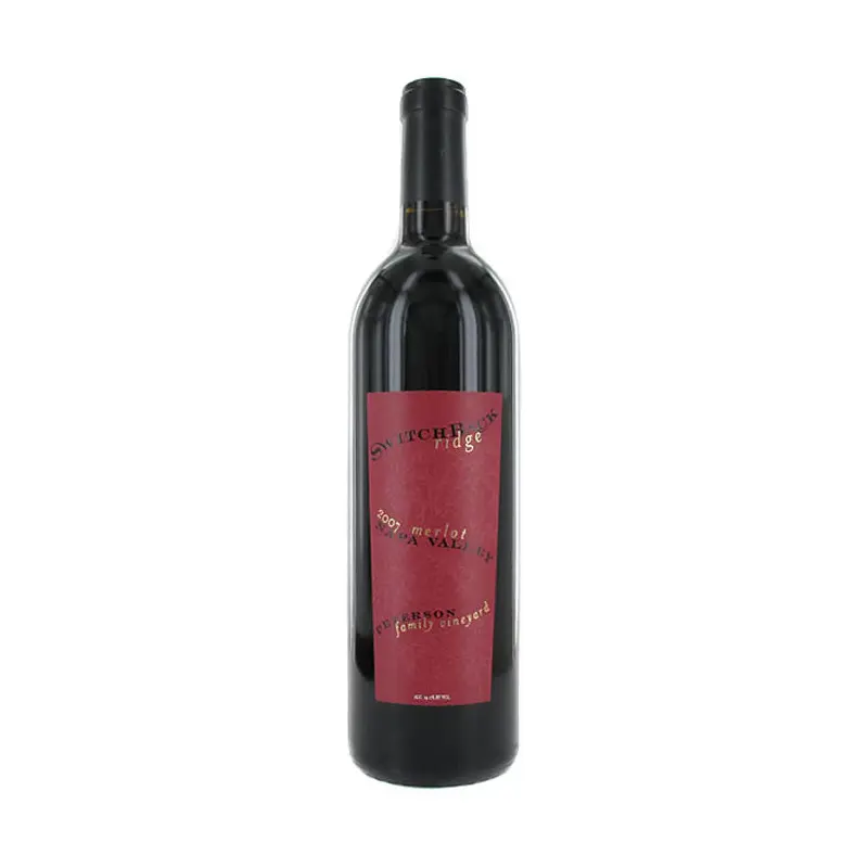 Switchback Ridge Peterson Family Vineyard Merlot