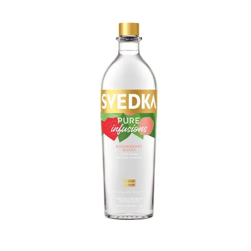 Svedka Pure Infusions Strawberry Guava 750ML