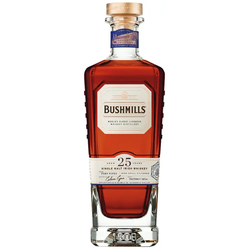 Bushmills 25 Year Single Malt Irish Whiskey 750ML