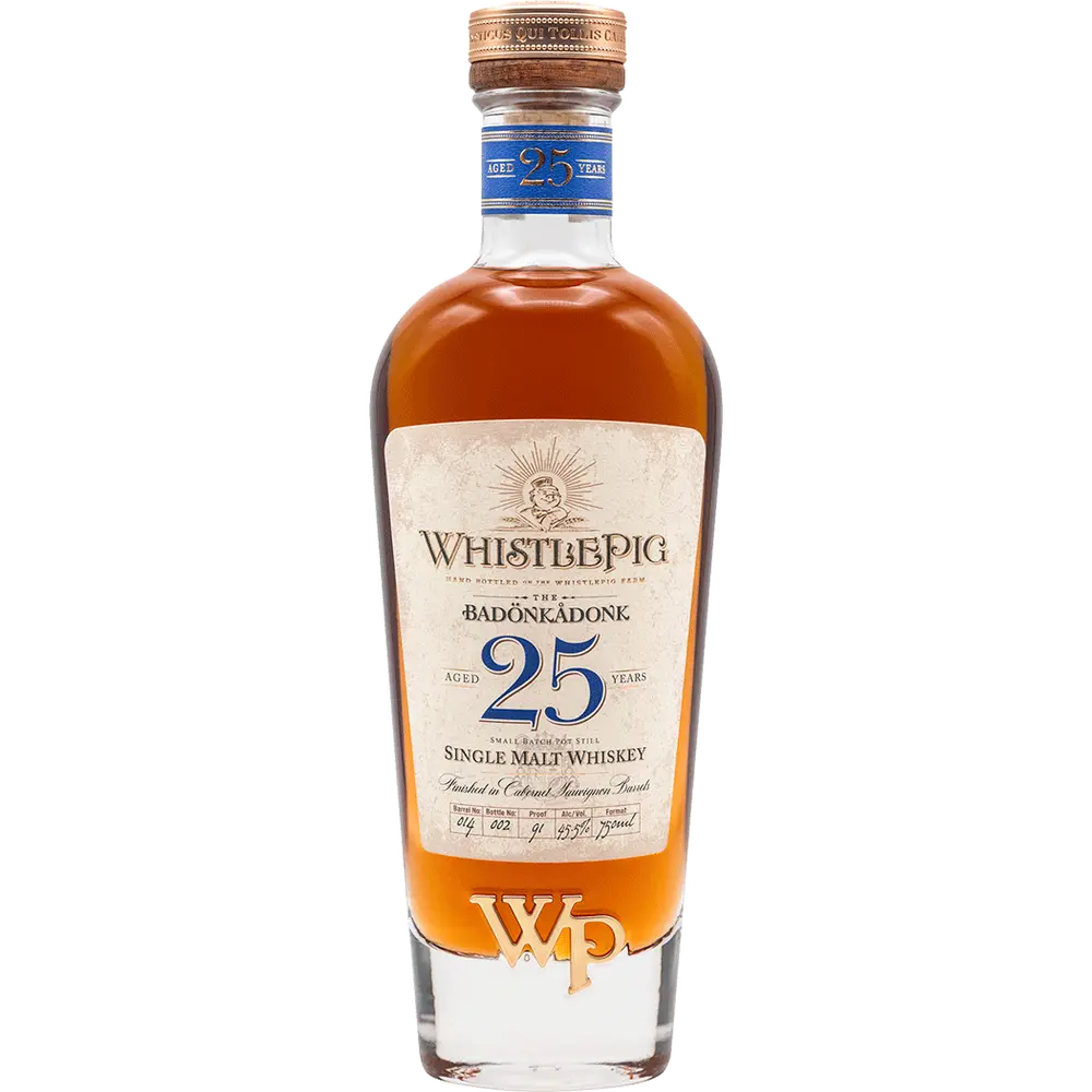 WhistlePig 25 Year Single Malt Badonkadonk 750ML